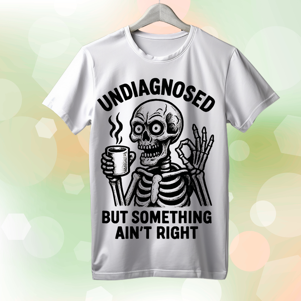 t-shirt skeleton