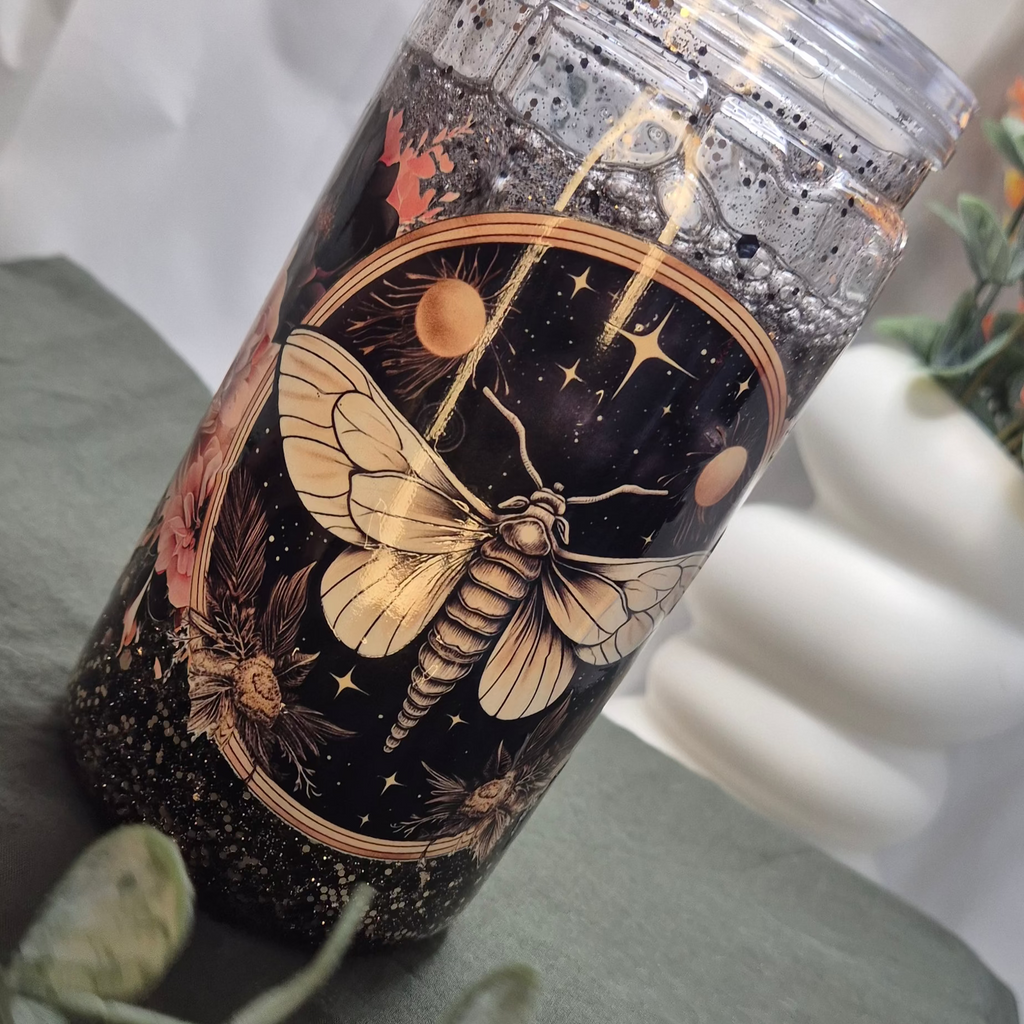 The Dark Romance Glitter Tumbler (400ml)
