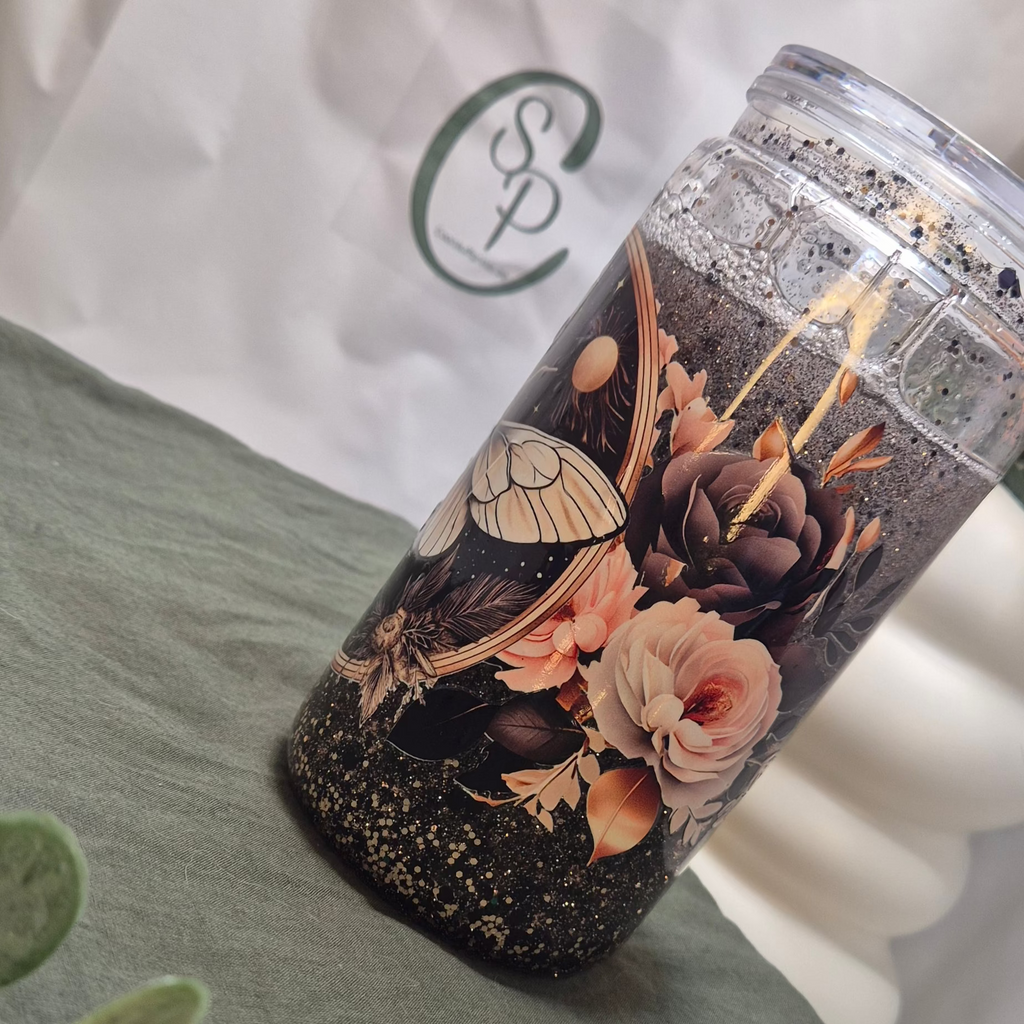 The Dark Romance Glitter Tumbler (400ml)