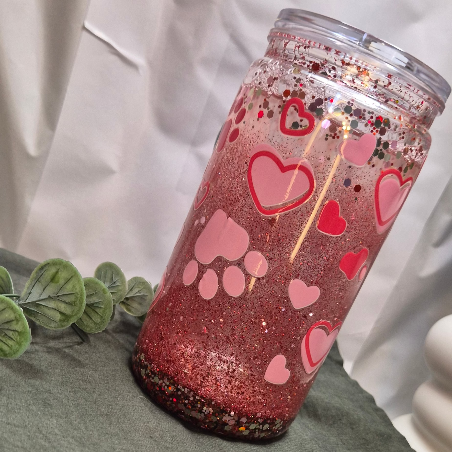 The Paw Print Love Tumbler (400ml)