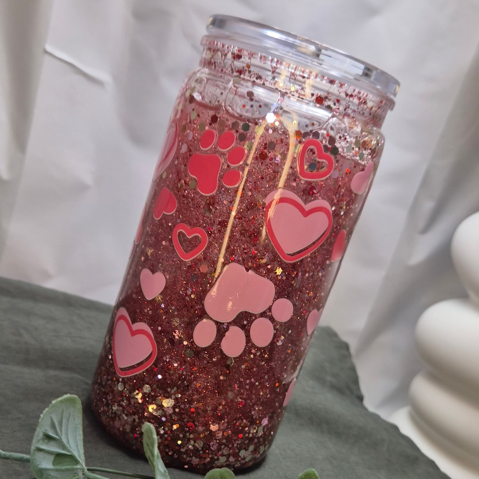The Paw Print Love Tumbler (400ml)