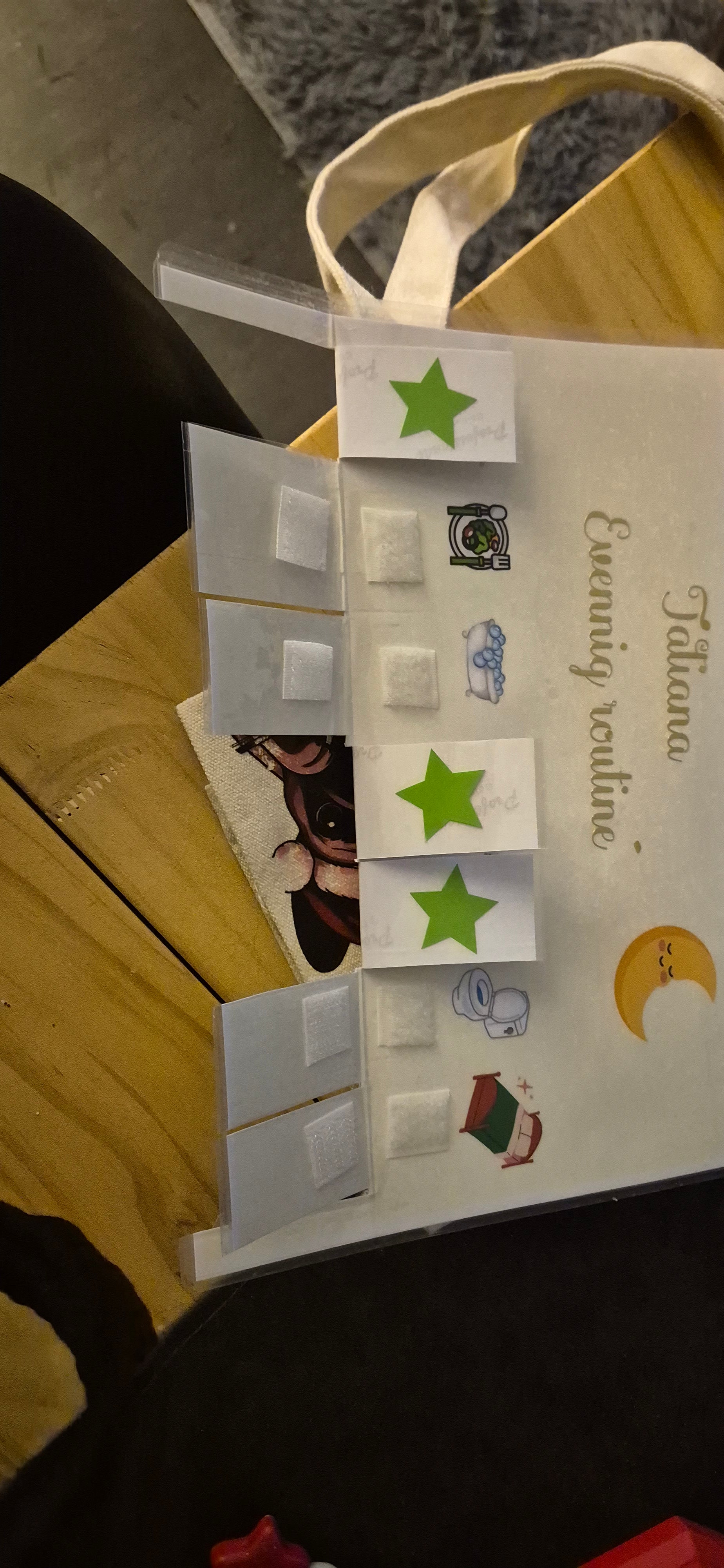 Visual Routine Chart for Kids: Build Independence & Peace morning and night.