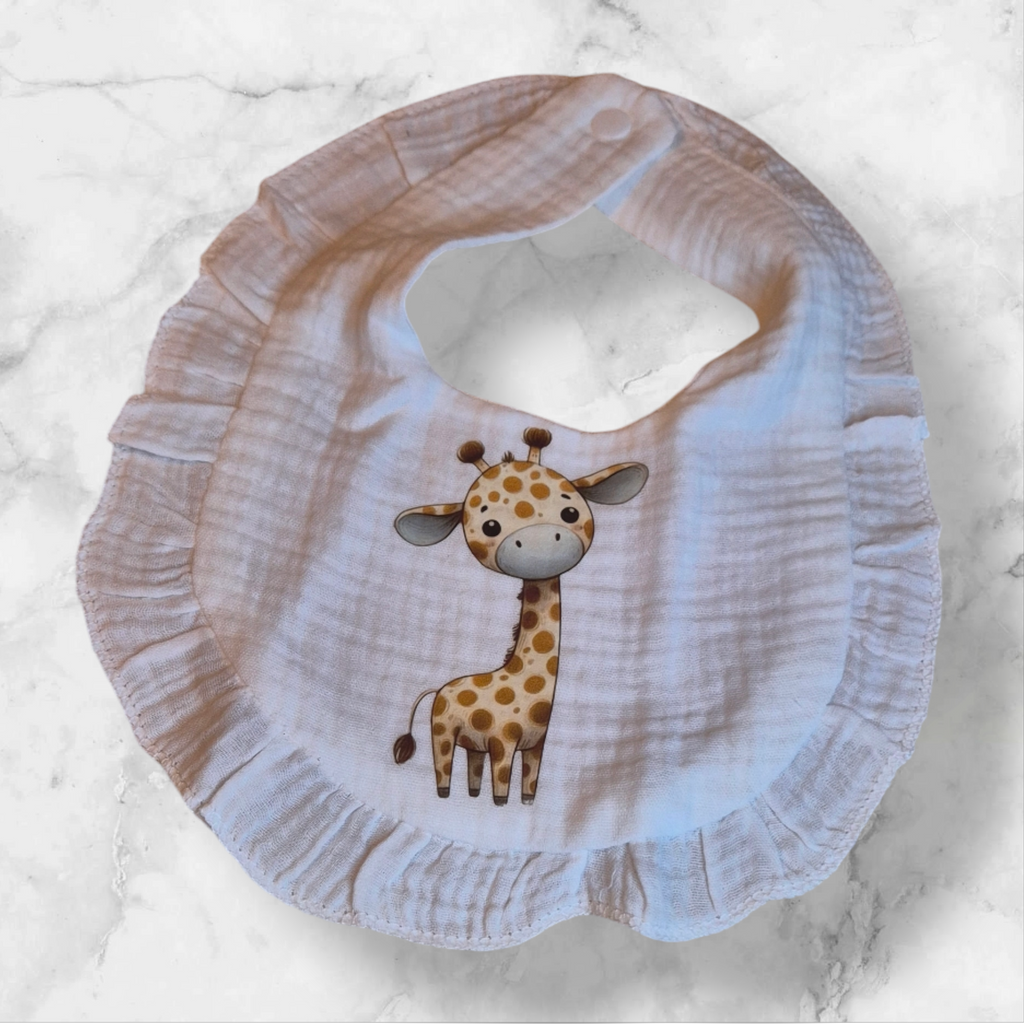 Cute Giraffe Baby Bib