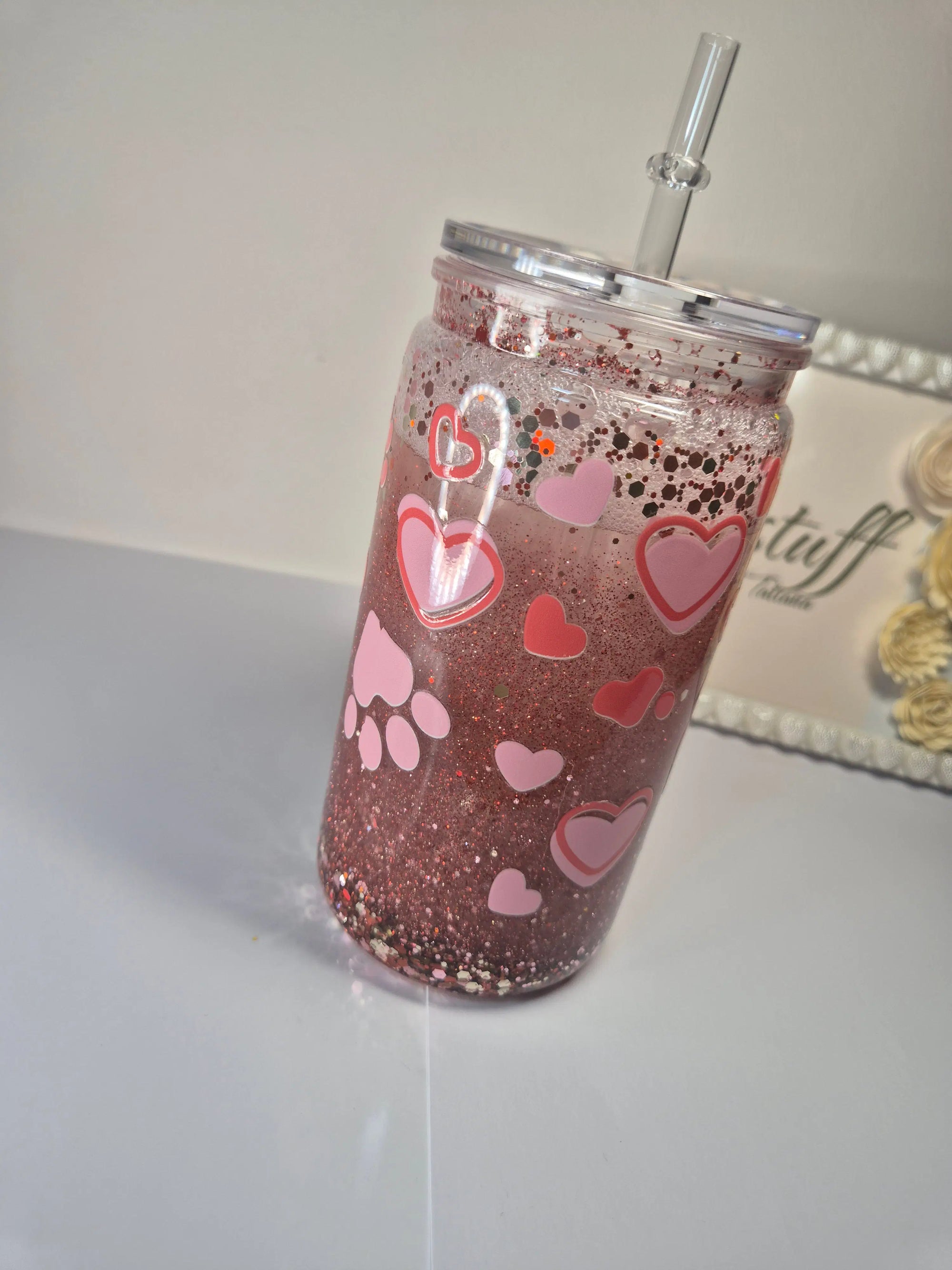 The Paw Print Love Tumbler (400ml)