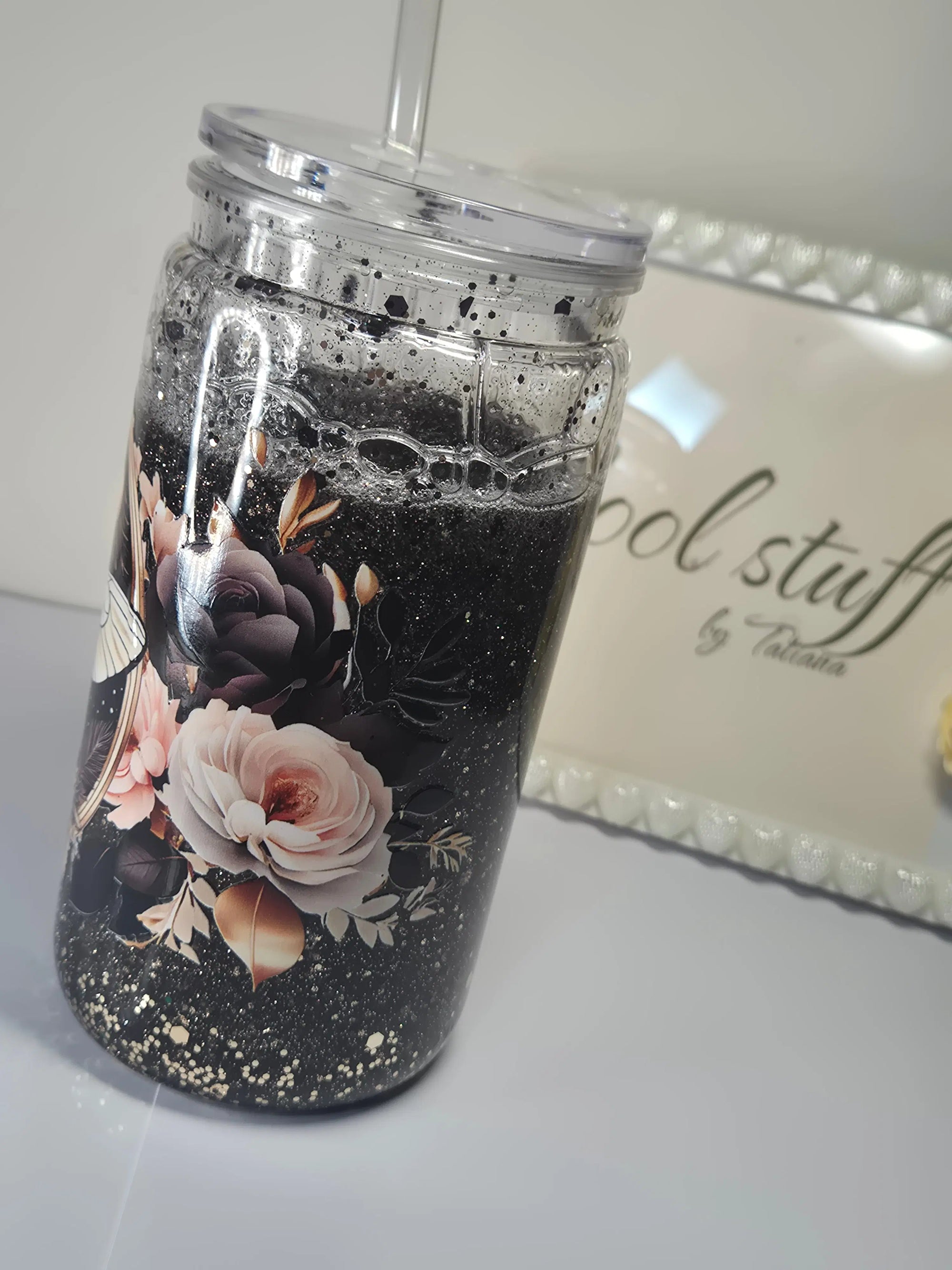 The Dark Romance Glitter Tumbler (400ml)