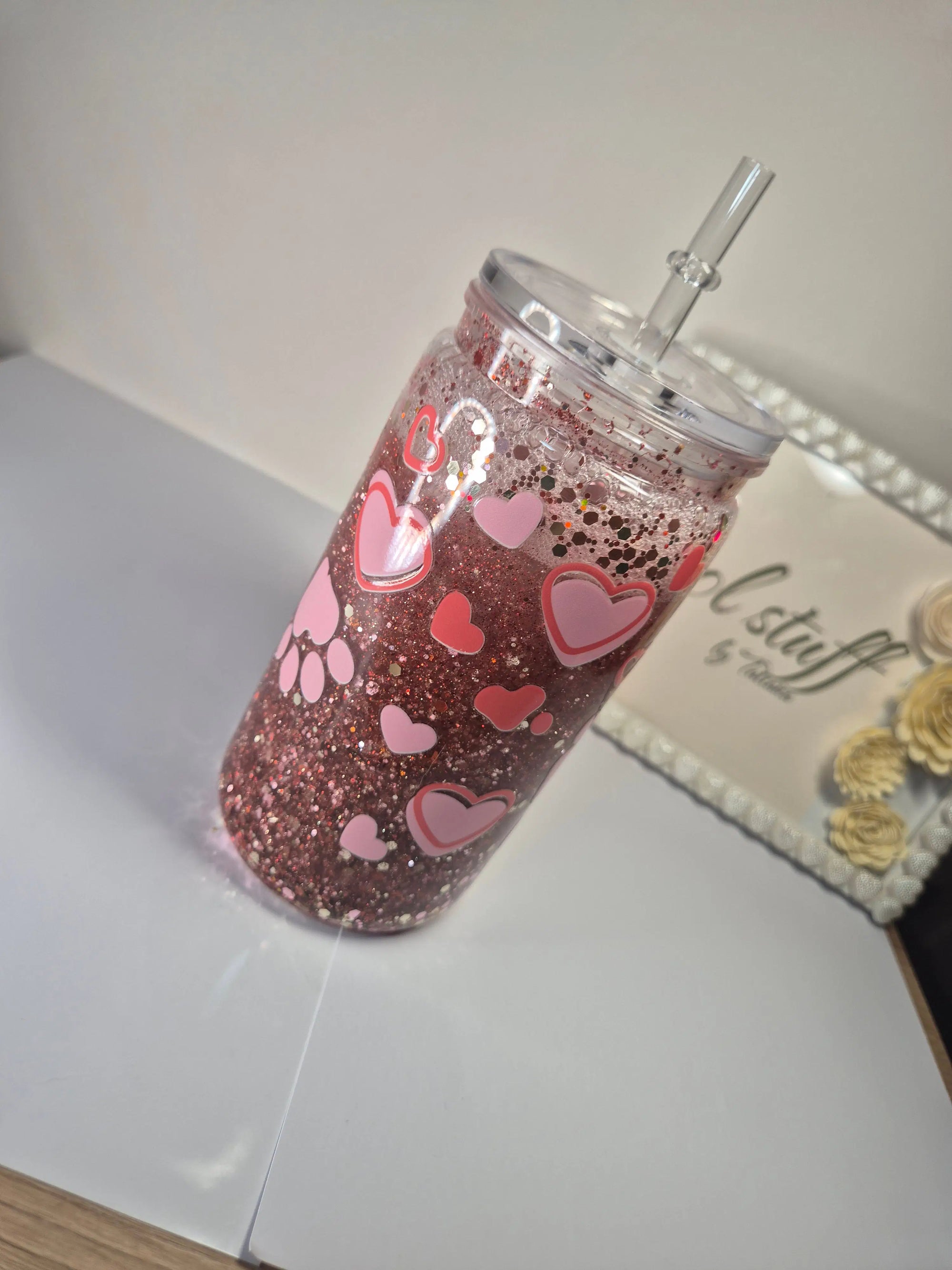 The Paw Print Love Tumbler (400ml)