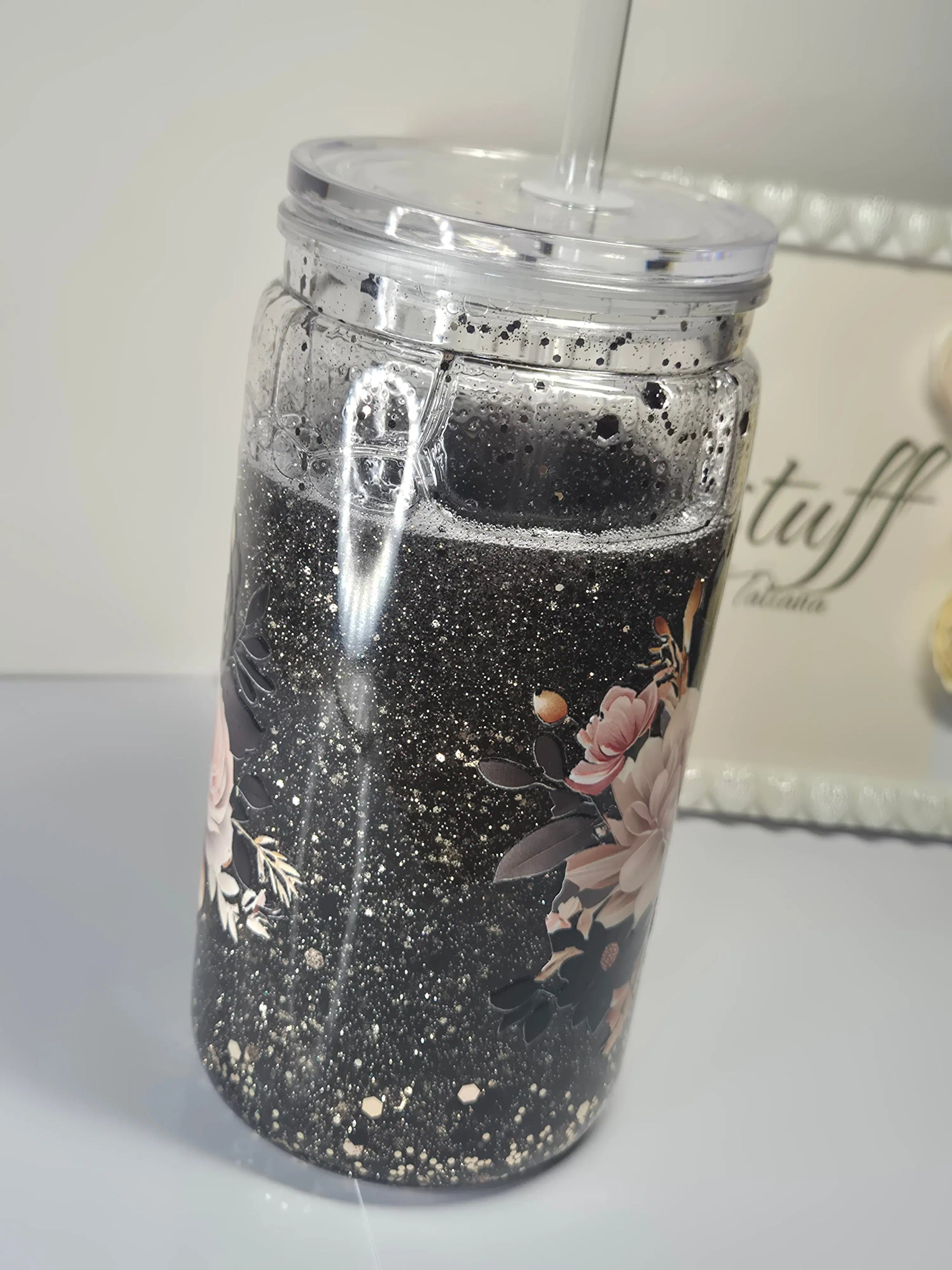 The Dark Romance Glitter Tumbler (400ml)