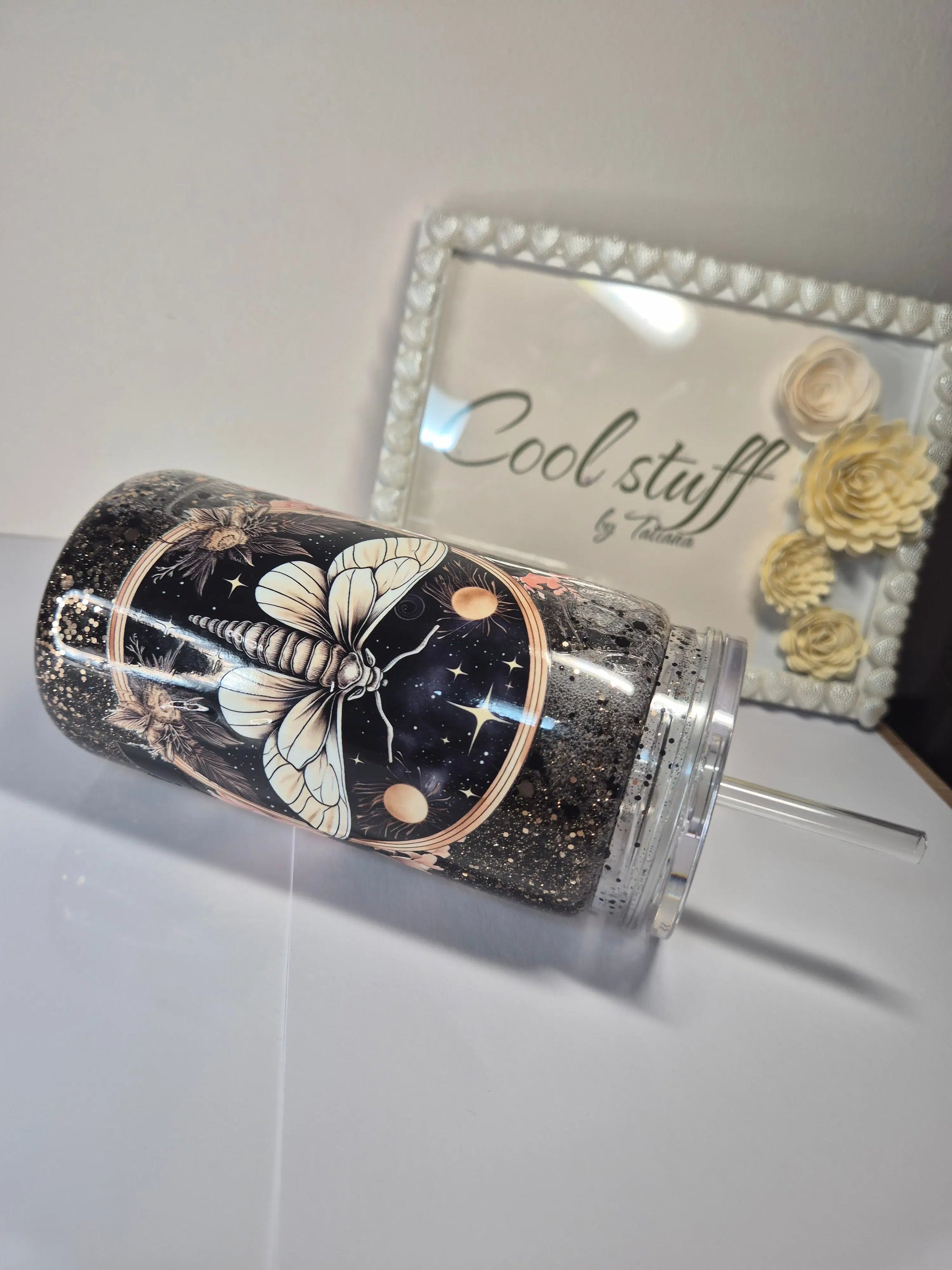 The Dark Romance Glitter Tumbler (400ml)