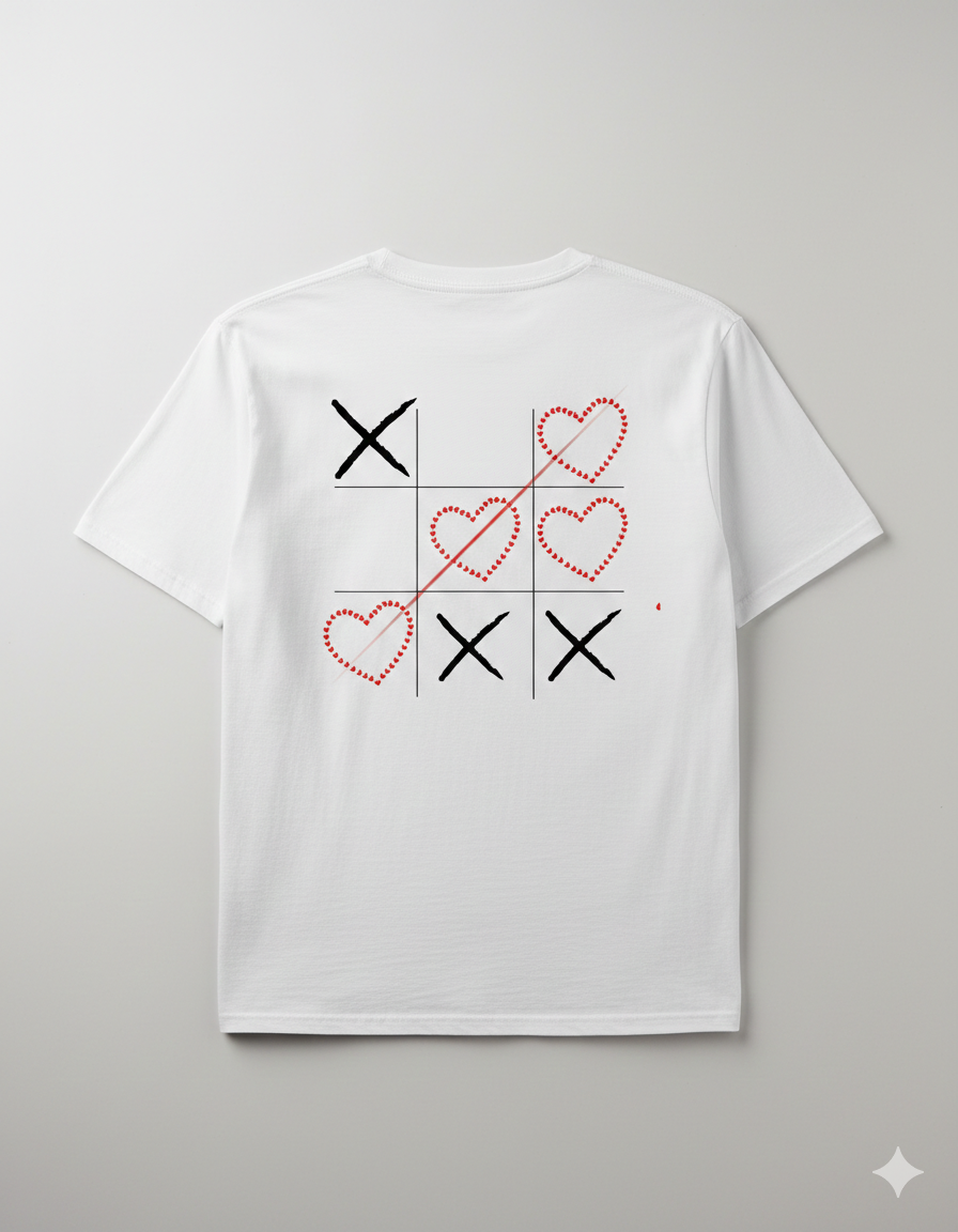 Noughts and crosses t-shirt