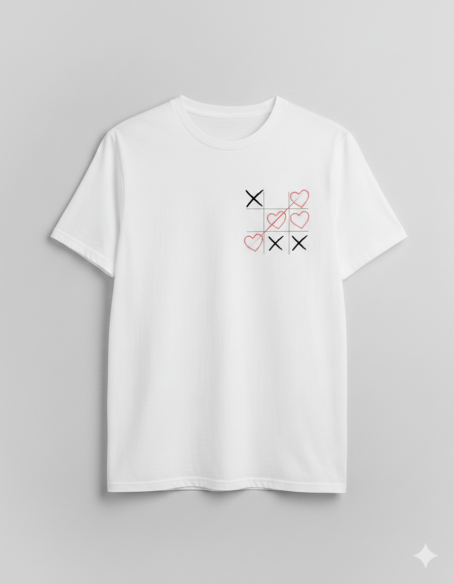 Noughts and crosses t-shirt