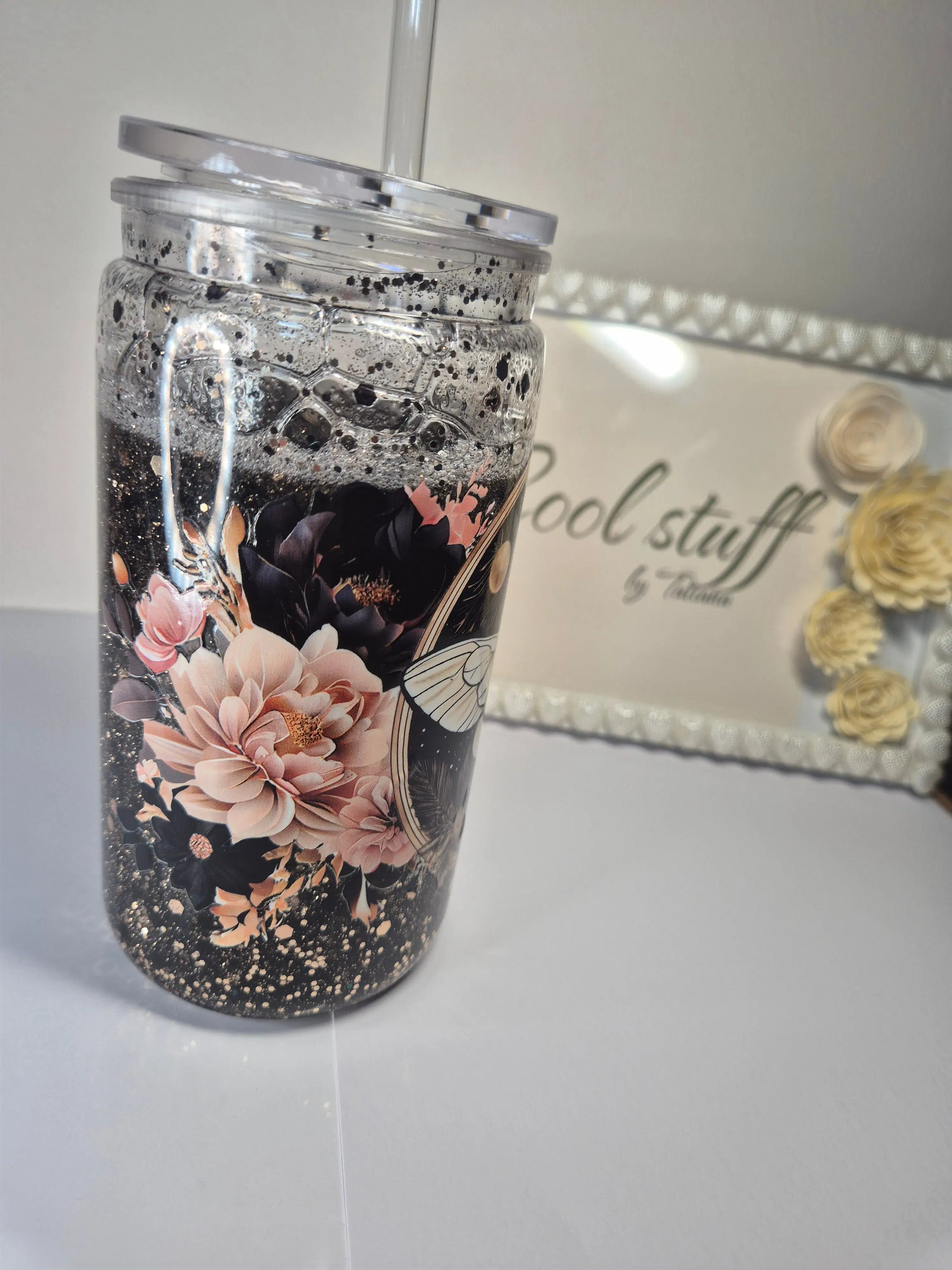 The Dark Romance Glitter Tumbler (400ml)