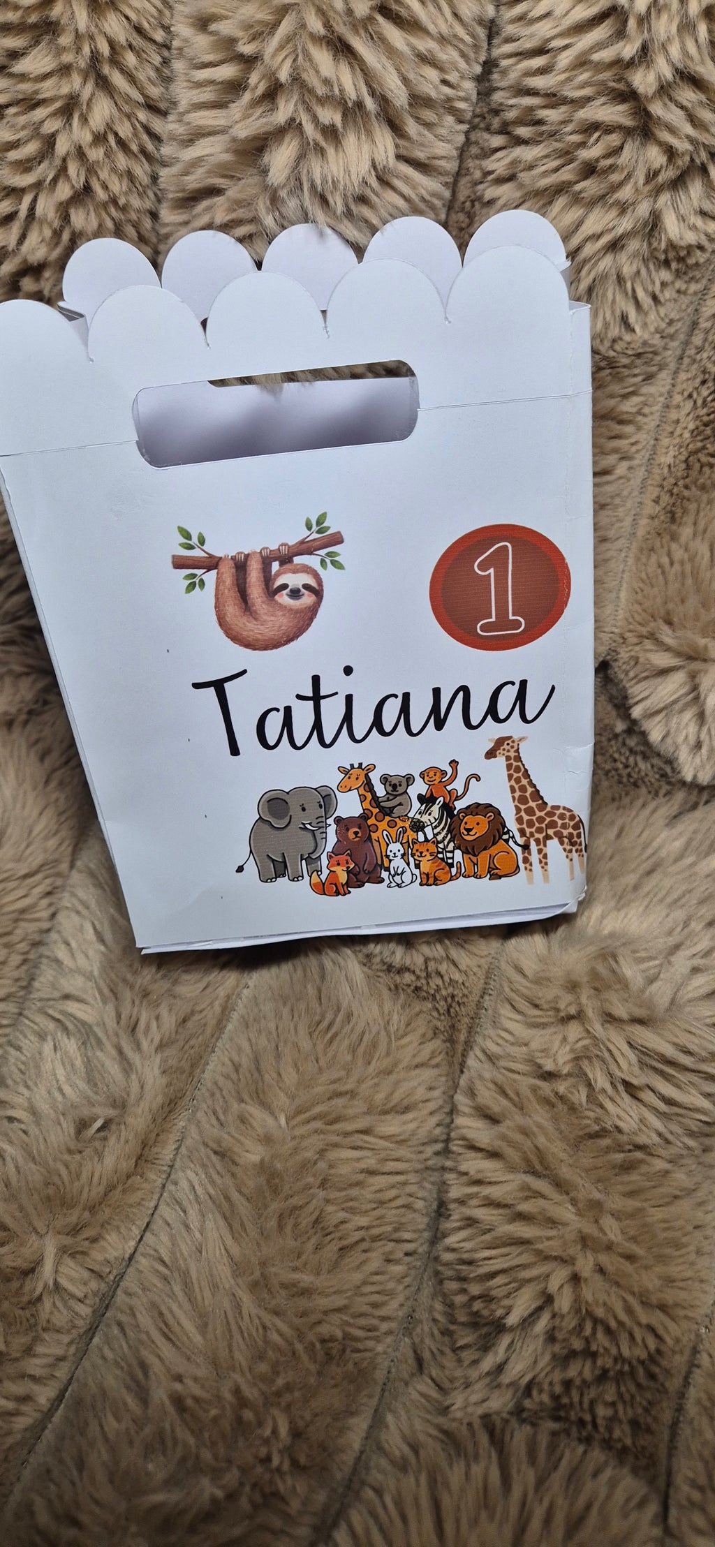 Birthday Box. Animal's