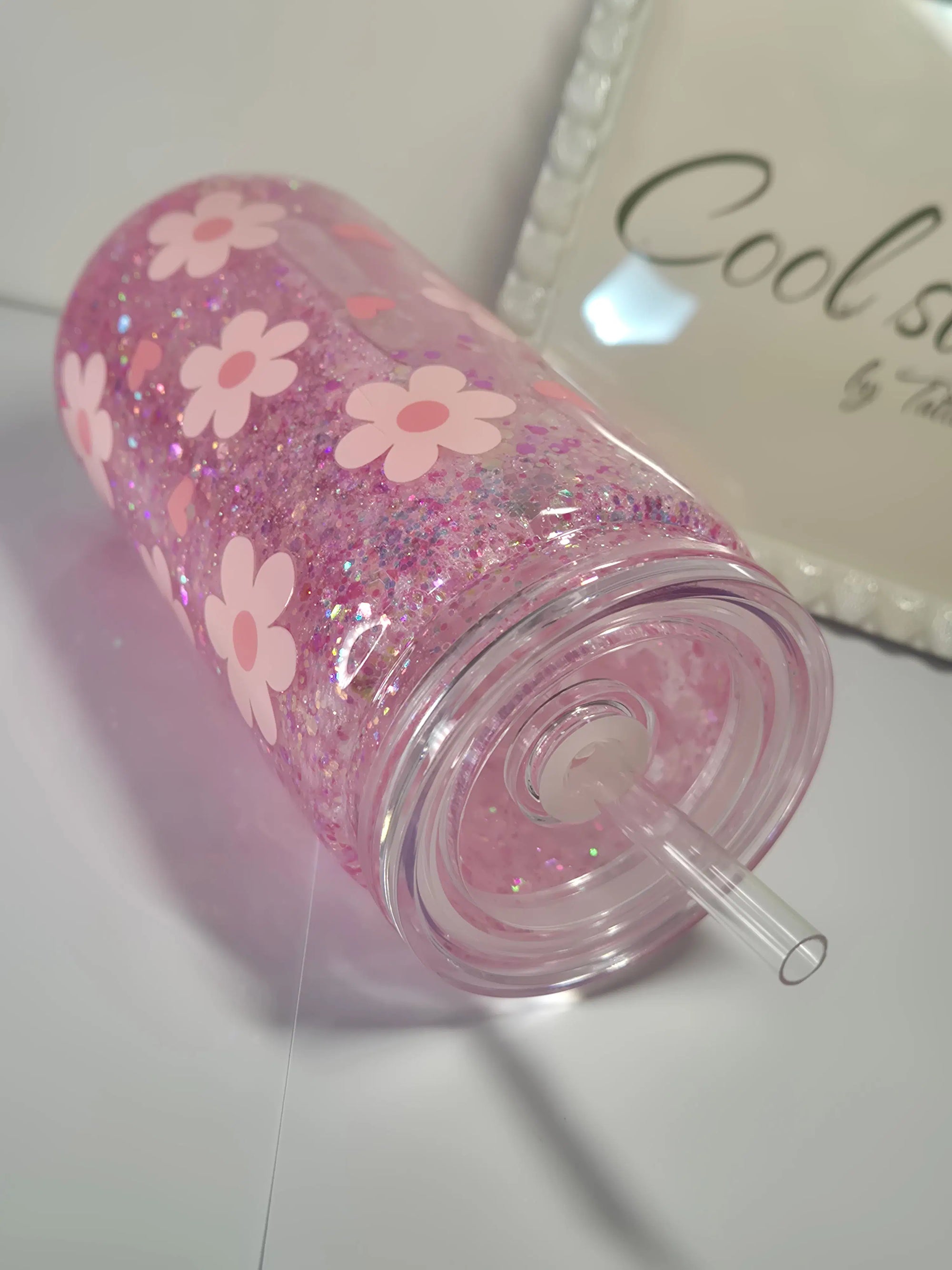 The Daisy Dream Glitter Tumbler (400ml)