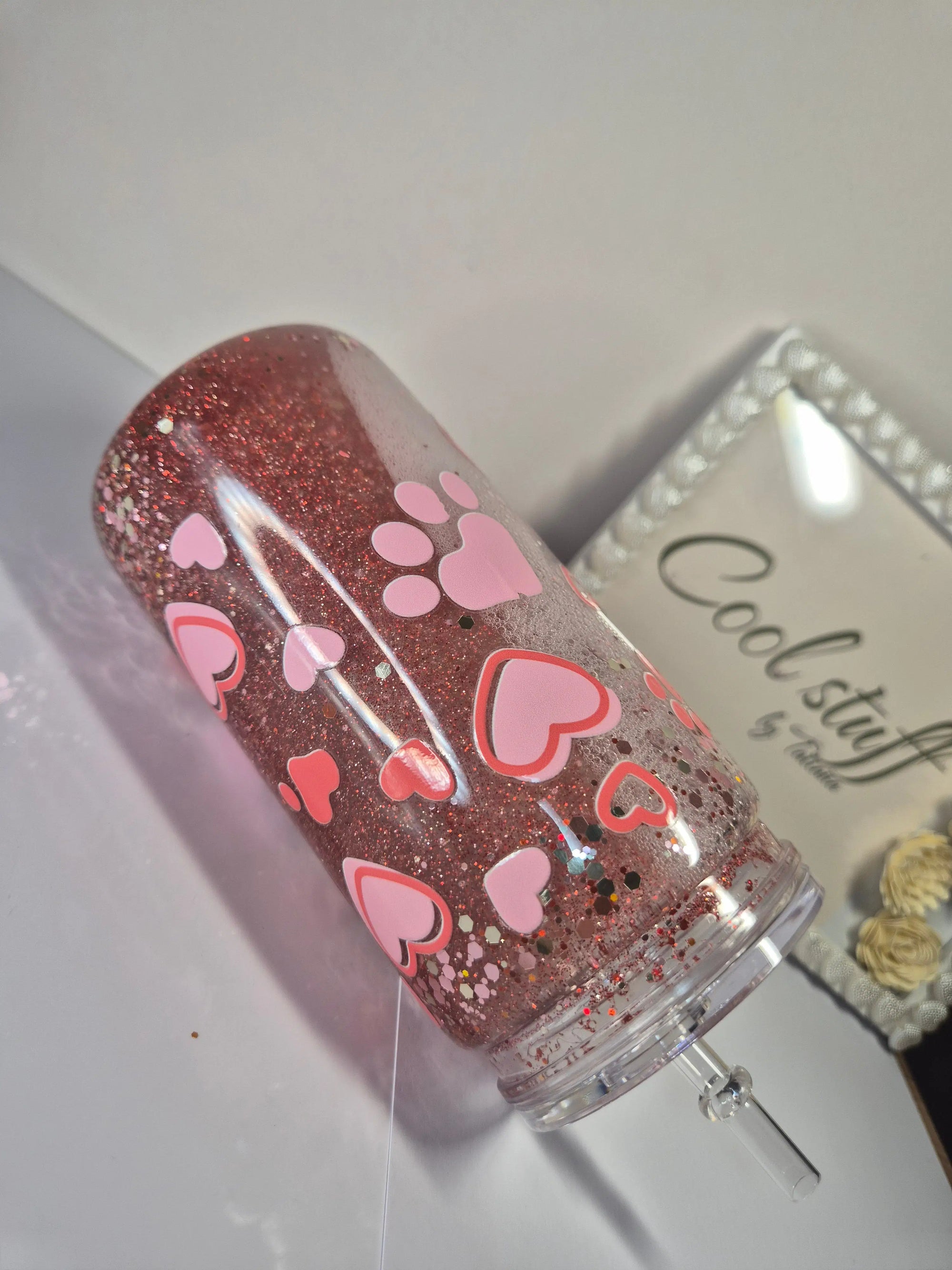 The Paw Print Love Tumbler (400ml)