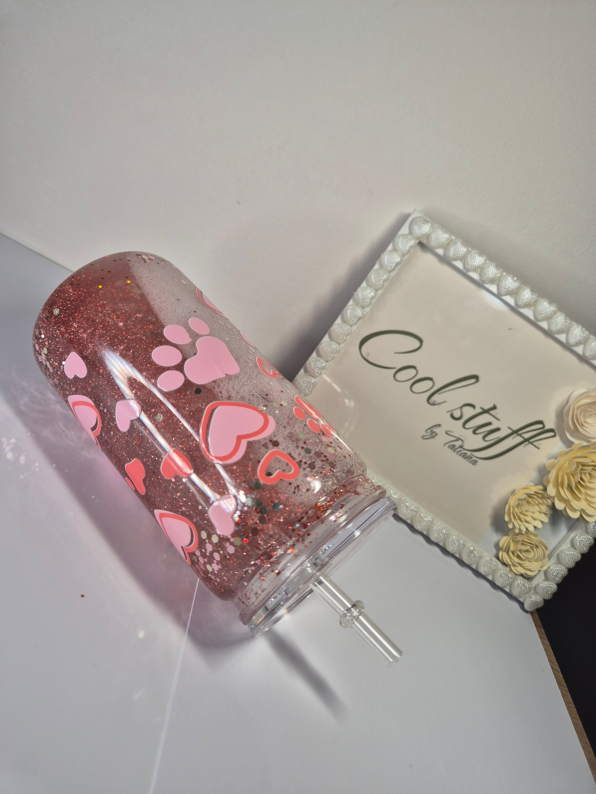 The Paw Print Love Tumbler (400ml)