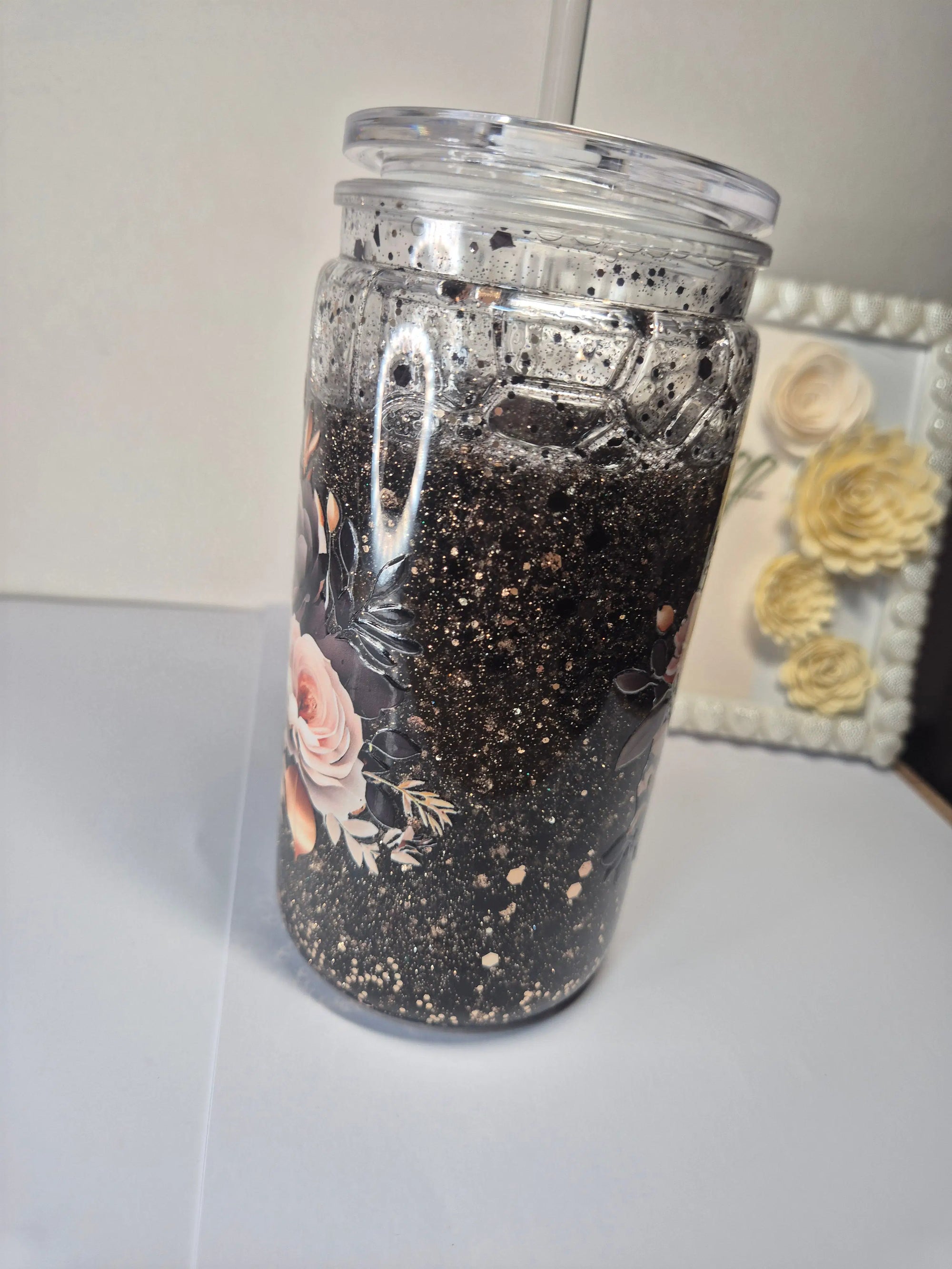 The Dark Romance Glitter Tumbler (400ml)