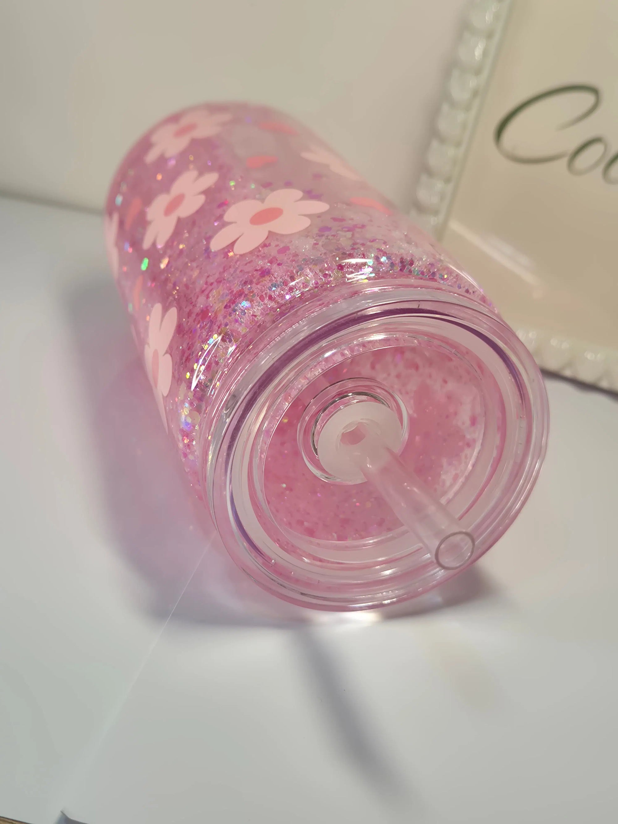 The Daisy Dream Glitter Tumbler (400ml)