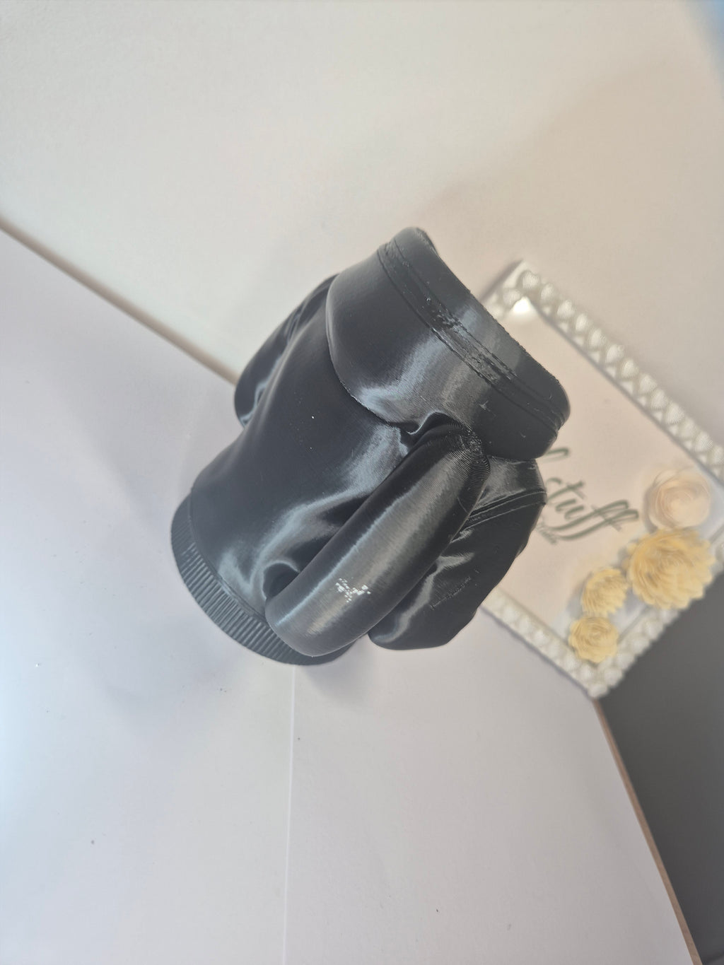 3D Printed Jacket Can Holder Black Hoodie