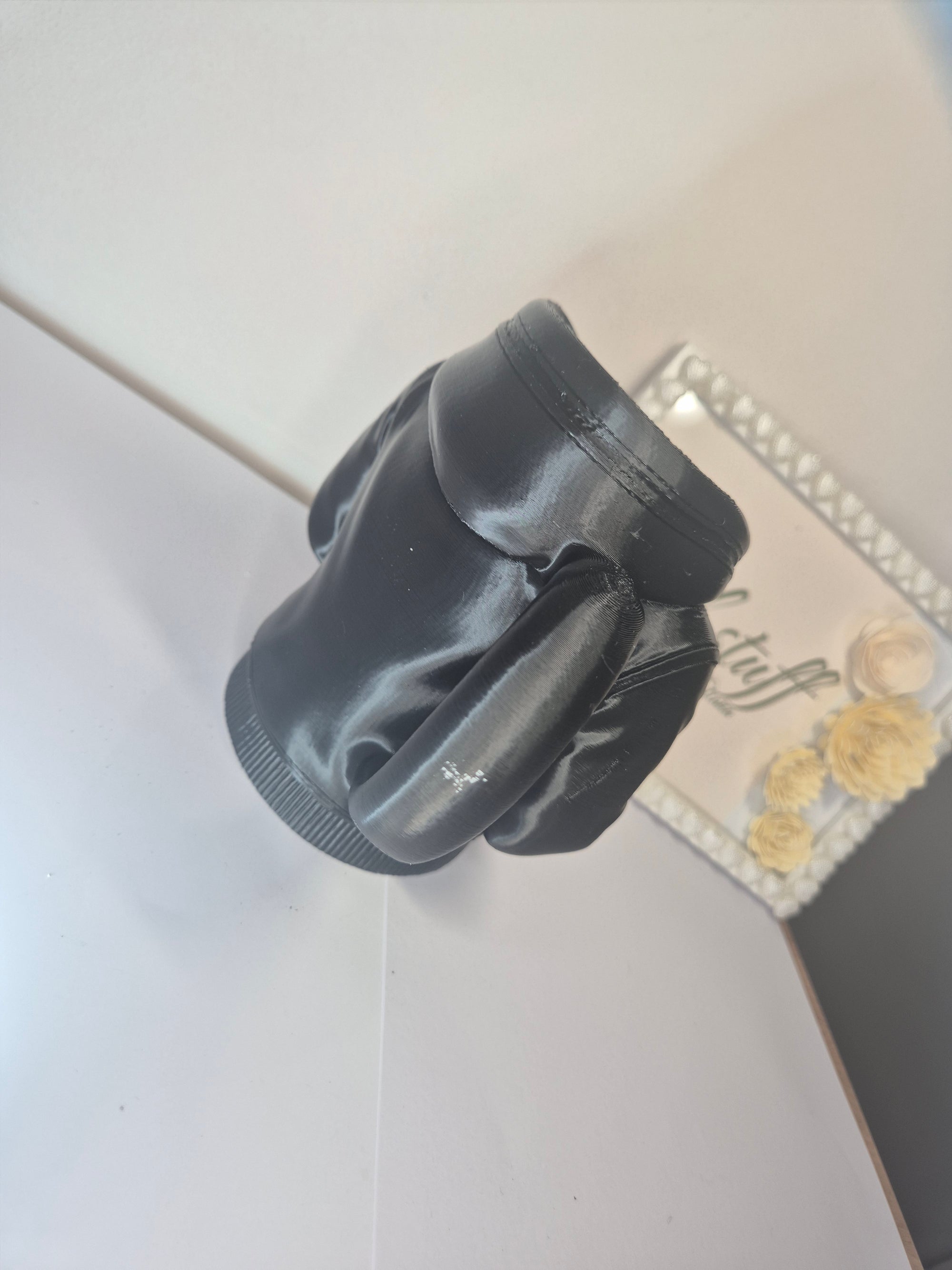 3D Printed Jacket Can Holder Black Hoodie